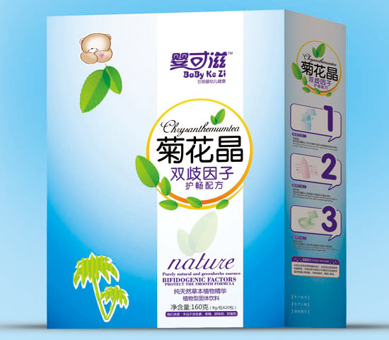 嬰可滋雙歧因子護暢菊花晶盒裝