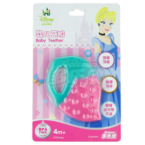 迪士尼寶寶迪士尼公主系列水果型yinge牙膠