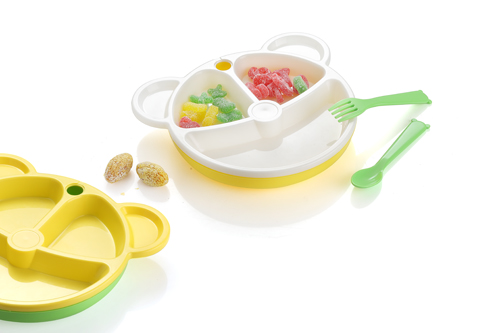 樂米樂youe小熊保溫餐盤