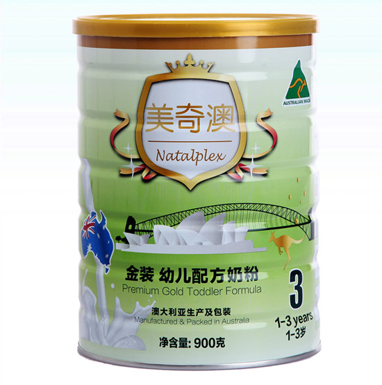 美奇澳金裝幼兒配方奶粉3段