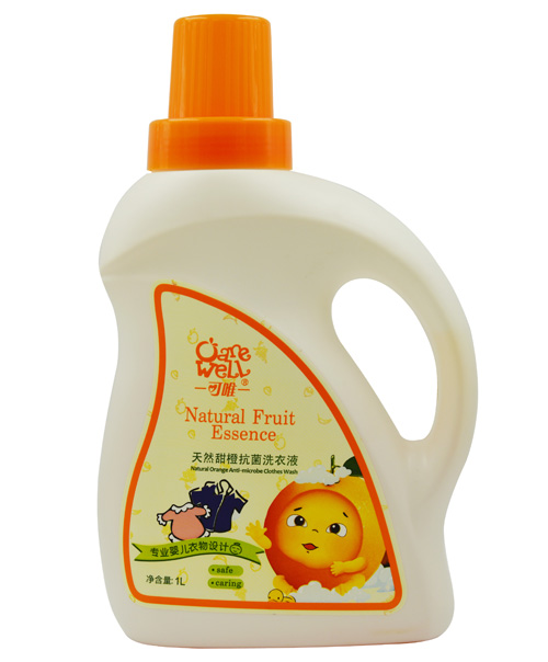 可唯甜橙嬰兒洗衣液