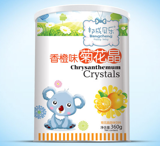 邦成貝樂菊花晶紙聽香橙味