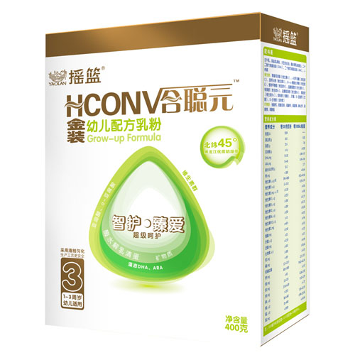 合聰元金裝智護youe配方乳粉3段盒裝