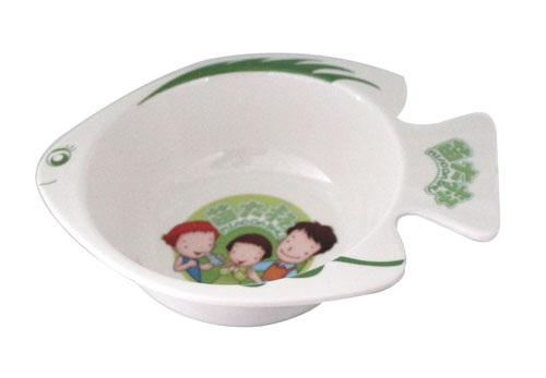 欣苗苗大叔密胺魚形小碗