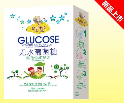 歐貝米拉維他命AD配方無(wú)水葡萄糖盒裝