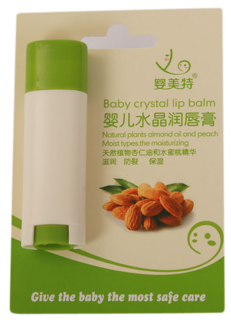 嬰美特嬰兒杏仁水晶潤(rùn)唇膏