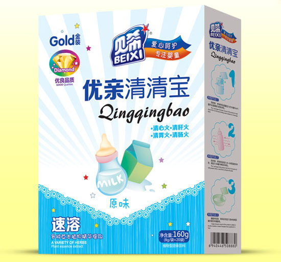 貝希優(yōu)親(原味)速溶清清寶盒裝