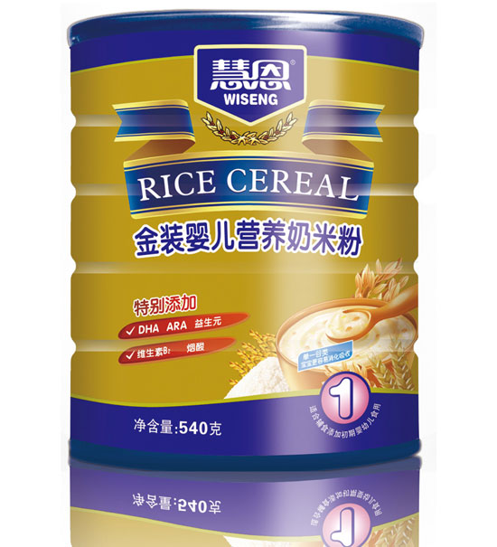 慧恩540克金裝yinge營養(yǎng)奶米粉