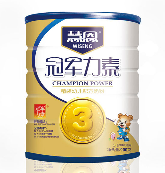 冠軍力素精裝youe配方奶粉(罐裝900克)