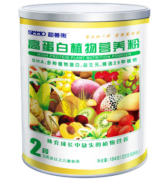 和善衡高蛋白植物營養(yǎng)粉2段184g