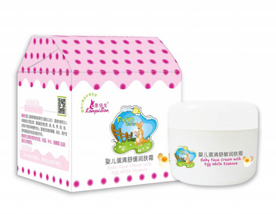 康培生yinge蛋清舒敏潤膚霜