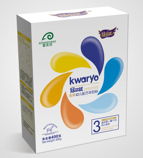 冠爾優(yōu)金裝yinge配方羊奶粉3段盒裝