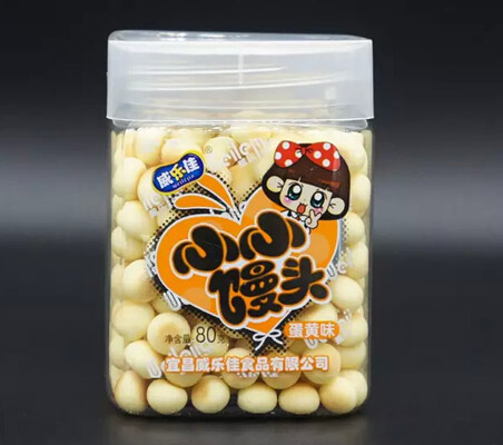 威樂佳蛋黃味饅頭80克