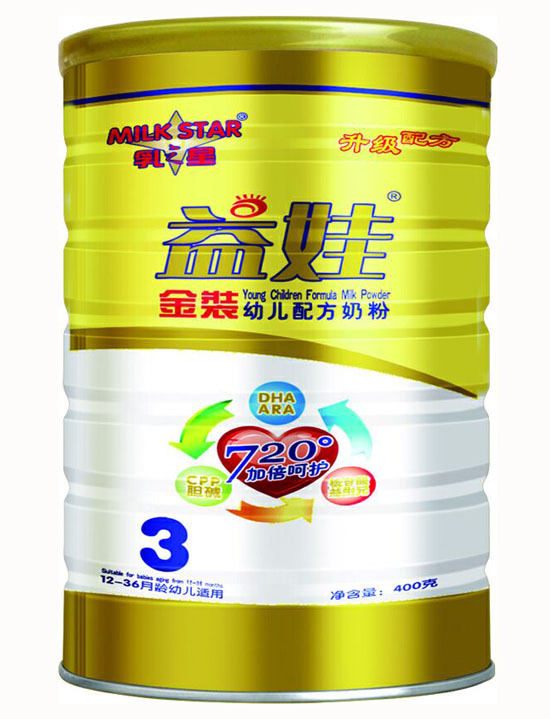 益娃金裝嬰幼兒奶粉3段(聽(tīng)裝)