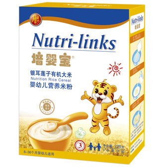 培嬰寶銀耳蓮子有機(jī)大米嬰幼兒營(yíng)養(yǎng)米粉
