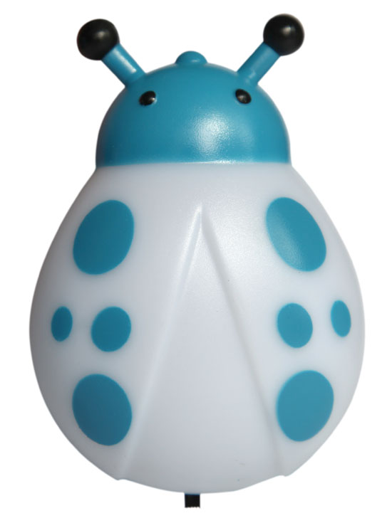 樂琪歡樂甲殼蟲夜燈藍(lán)色