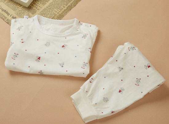 金色小魚精棉單面歡樂(lè)熊束口肩開套