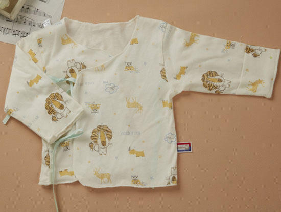 金色小魚精棉單面動(dòng)物樂(lè)園密邊合同衫