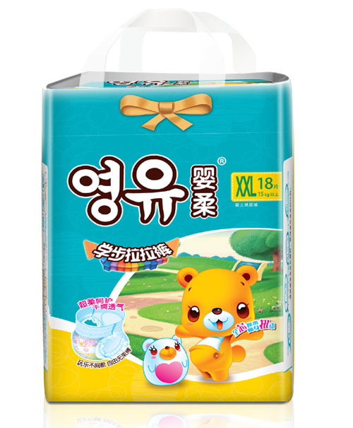 嬰柔學步拉拉褲XXL碼18片