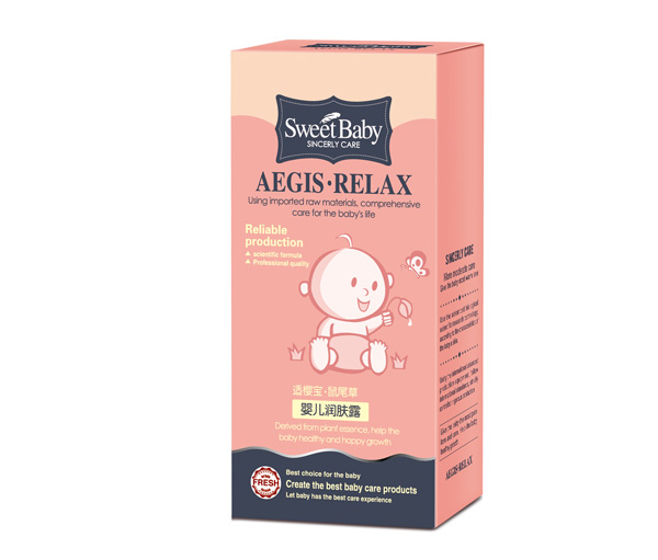 新適櫻寶鼠尾草嬰兒潤膚露100g-盒