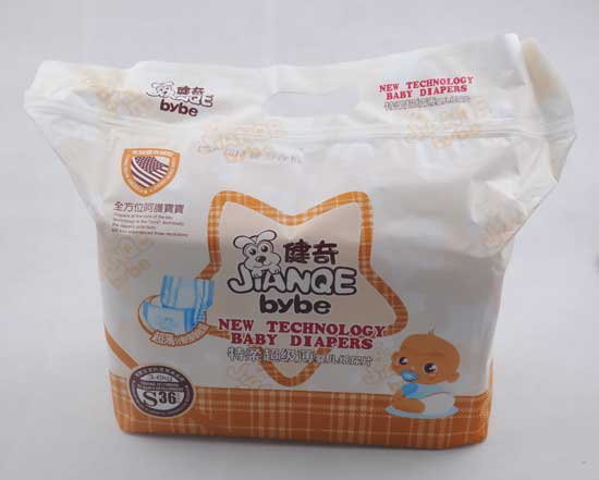 健奇特柔超級(jí)薄yinge紙尿片S碼