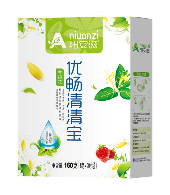 紐安滋金銀花優(yōu)暢清清寶(盒)