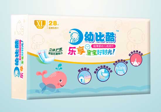 幼比酷紙尿片中包XL-28片