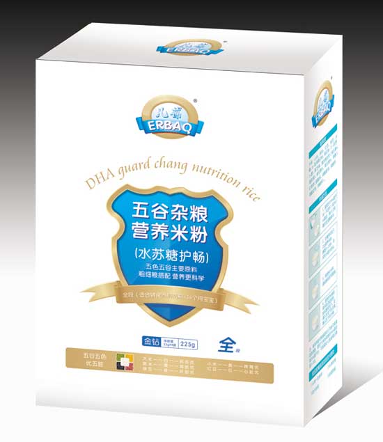 兒葆水蘇糖護(hù)暢全段五谷雜糧營(yíng)養(yǎng)米粉盒裝