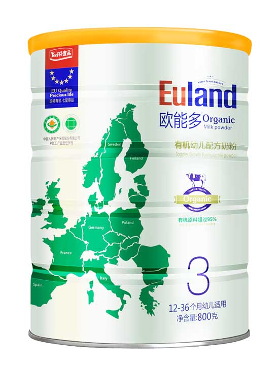 歐能多800g有機聽裝配方奶粉3段