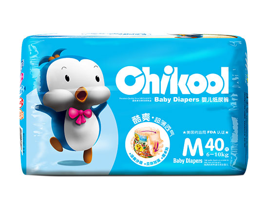 奇酷藍品鵝紙尿褲M40片
