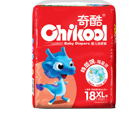 奇酷龍紙尿褲XL18片