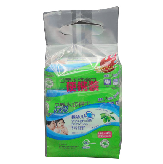 安安愛yingye倍潔水紡棉巾便攜裝