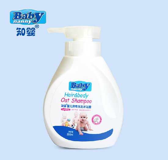知嬰yinge燕麥洗發(fā)沐浴露