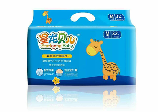 星龍貝兒yinge紙尿片M32片