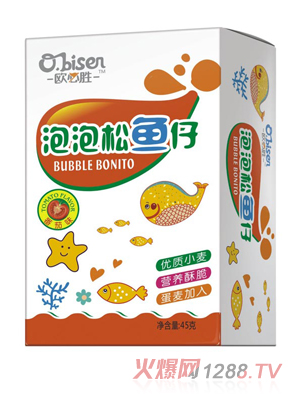 歐必勝泡泡松魚仔(番茄味)
