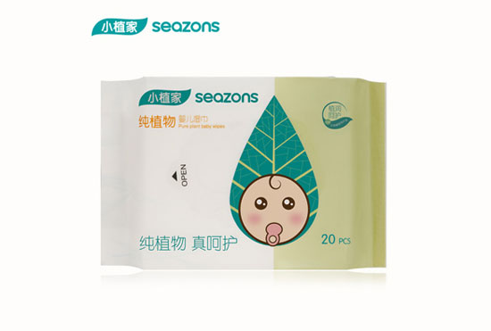 小植家純植物yinge濕巾20片