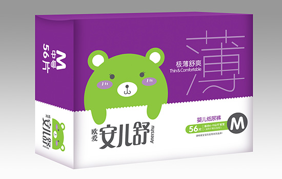 安兒舒嬰兒紙尿褲M(mǎn)56片