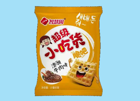 智慧園超級(jí)小吃貨脆吧澳洲牛肉味