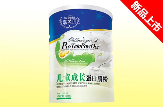 嘉盈貝兒童成長蛋白質(zhì)粉1000克