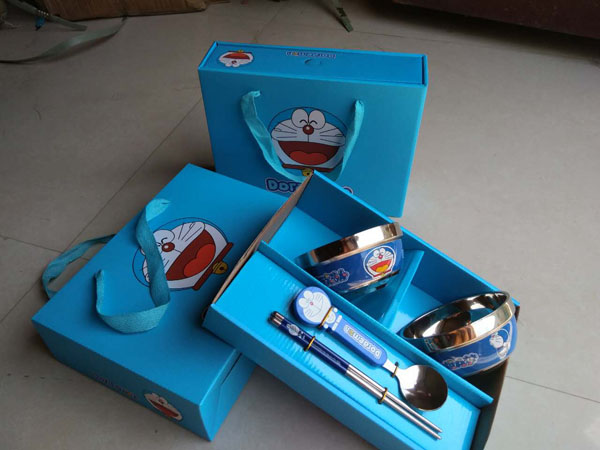 哆啦A夢(mèng)寶寶碗套裝