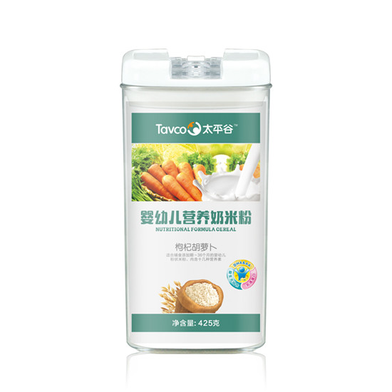太平谷嬰幼兒營養(yǎng)奶米粉(枸杞胡蘿卜)