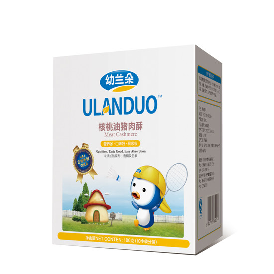 幼蘭朵核桃油豬肉酥