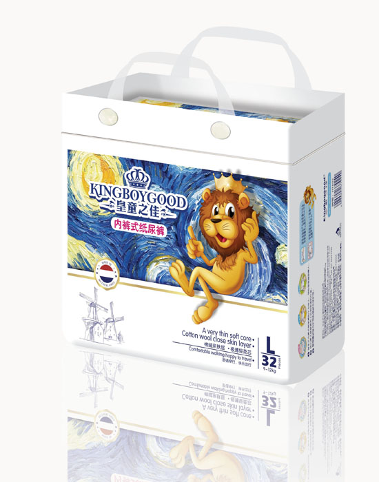 皇童之佳內(nèi)褲式紙尿褲L