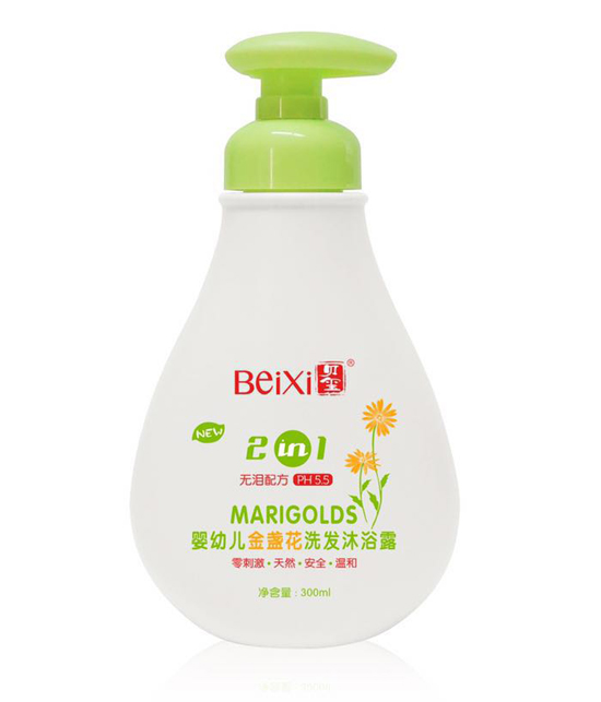 貝璽yingye金盞花洗發(fā)沐浴露
