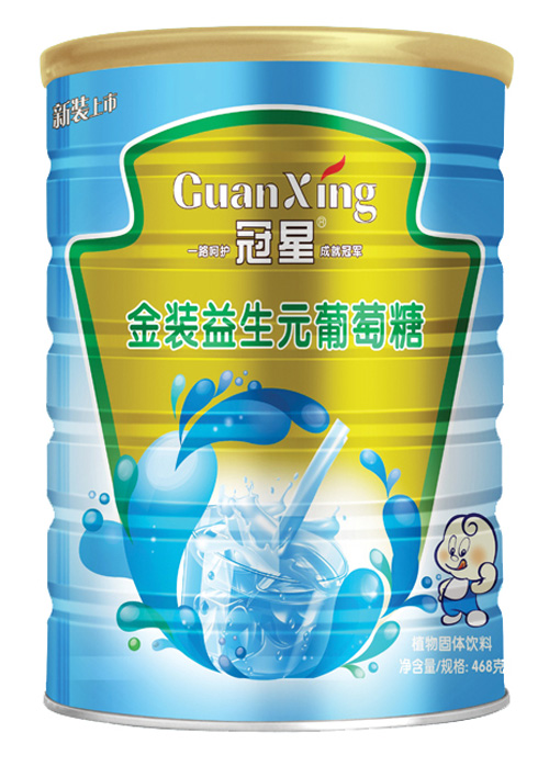 冠星金裝益生元葡萄糖468克聽(tīng)裝