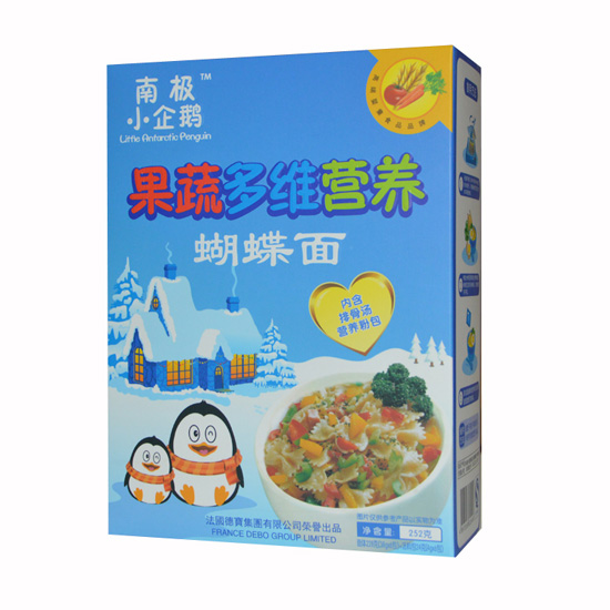 南極小企鵝果蔬營(yíng)養(yǎng)蝴蝶