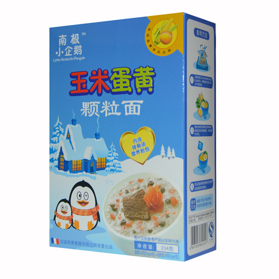 南極小企鵝玉米顆粒面