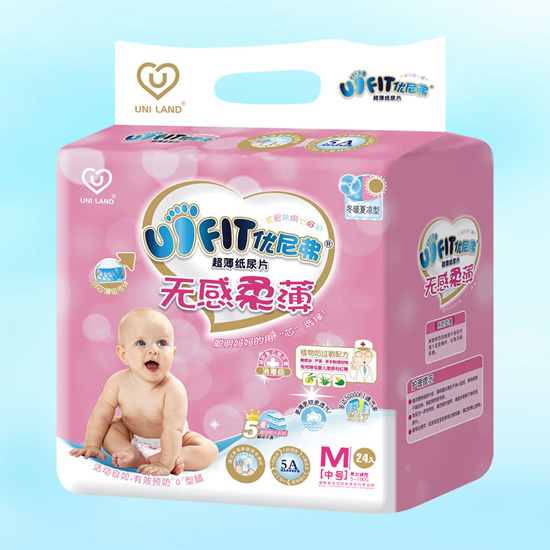 優(yōu)尼弗無感柔薄yinge紙尿片M碼24入