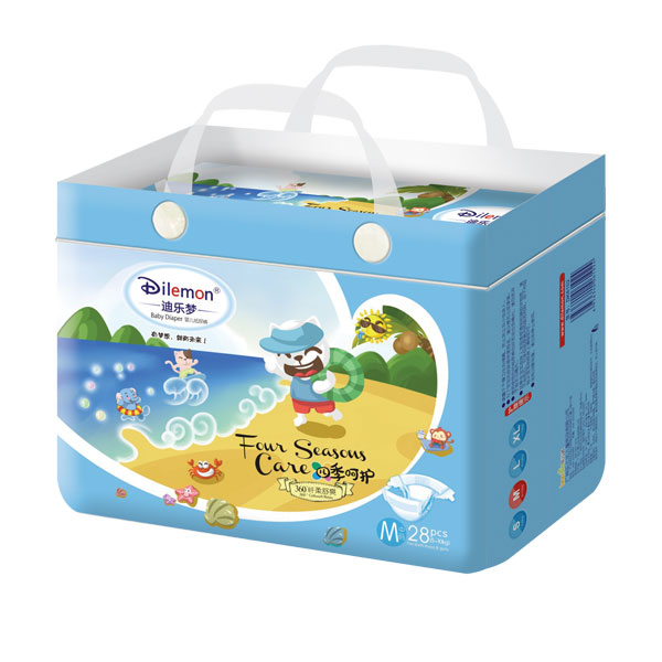 迪樂夢纖柔舒爽yinge紙尿褲中包M28