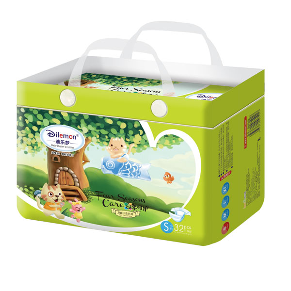迪樂夢纖柔舒爽yinge紙尿褲中包S32